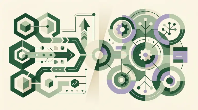 Editorial illustration for Pipedrive vs HubSpot: Sales CRM Guide for Small Teams
